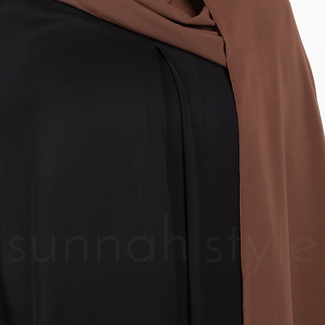 Sunnah Style Flare Abaya Black